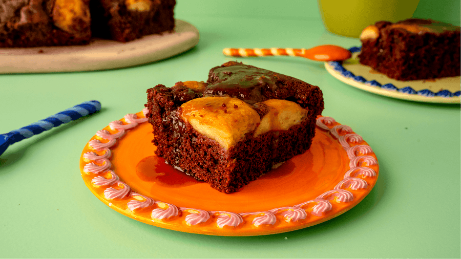 Banana Chocolate Squares