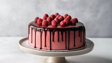 Chocolate raspberry cake