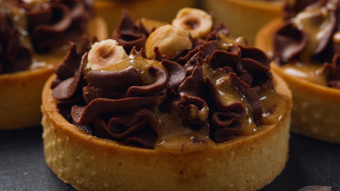 Chocolate Hazelnut Mini Tarts