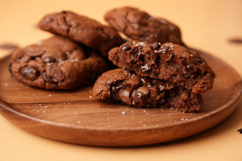 NYC Style Double Chocolate Chunk Cookies