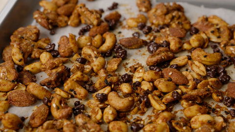 Smoky Savoury Trail Mix with Cacao Nibs