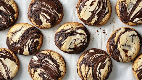 Chocolate Marble Cookies