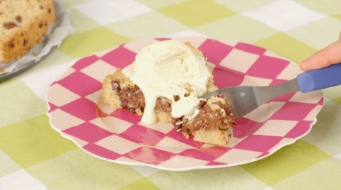 Giant Choco Chip Cookie Cake