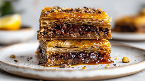 Nutty Chocolate Baklava