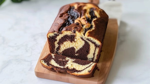 Swirled Marble Cake