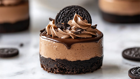 Mini Choco-Oreo cheesecake