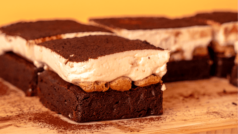 Tiramisu Brownies